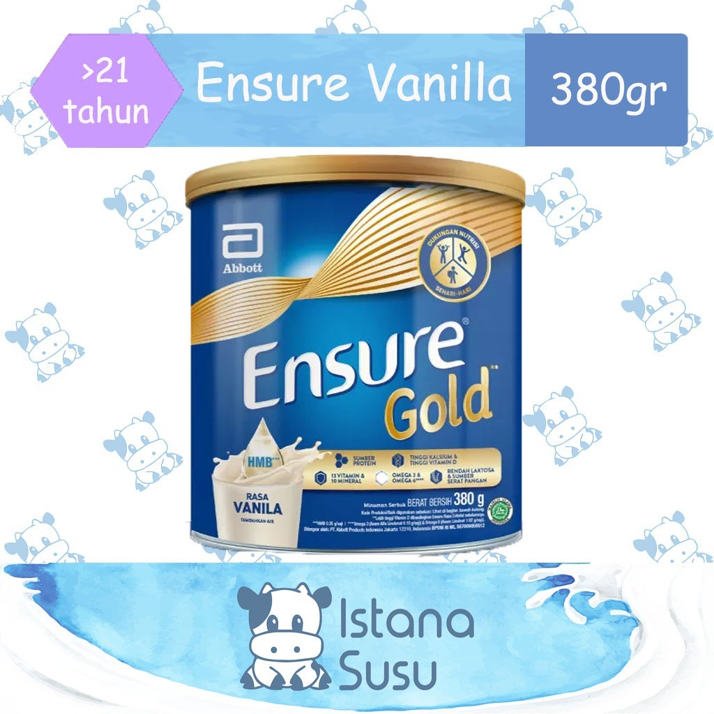 

GRA Ensure Gold Vanila Cokelat 400g / 800g