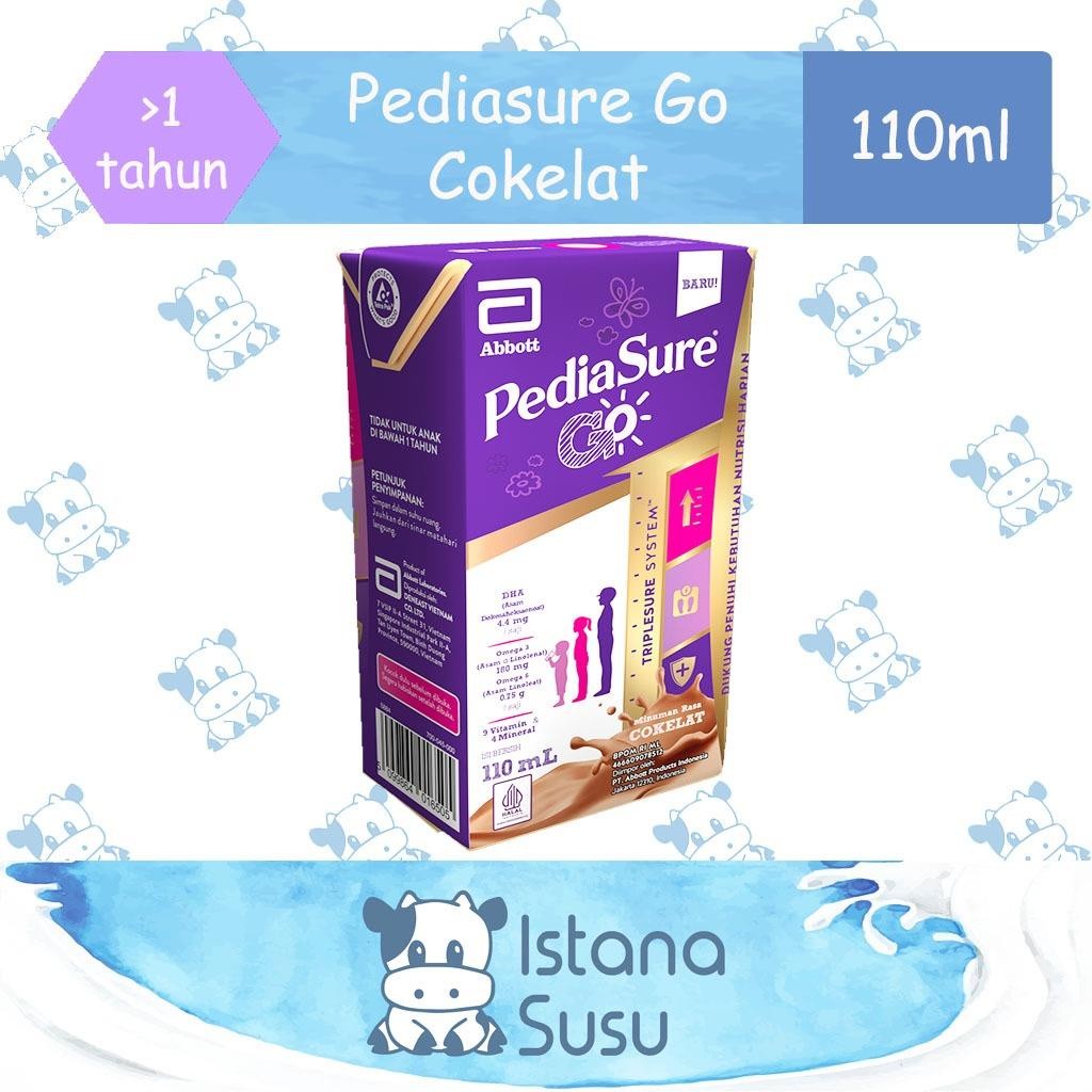 

Pediasure Go Cokelat Susu UHT 110ml