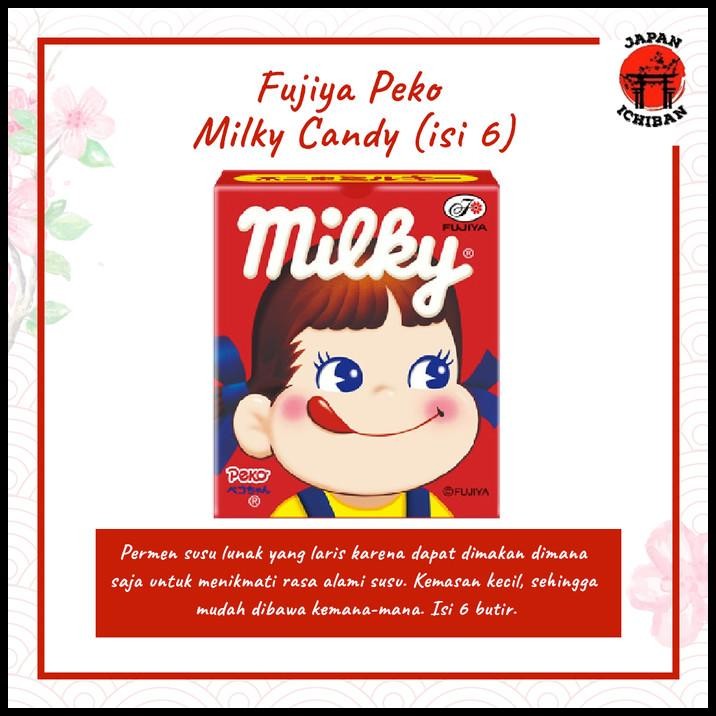 

Fujiya Peko Milky Candy - Cokelat Susu Bentuk Unik Isi 6 Ori Japan