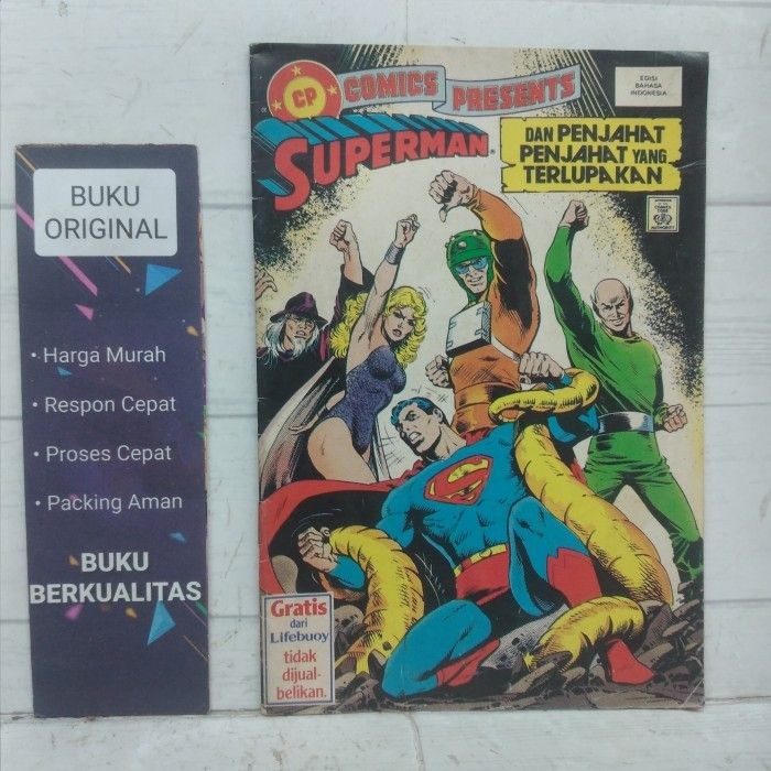 Komik Superman dan Penjahat Yang Terlupakan CP Tamat