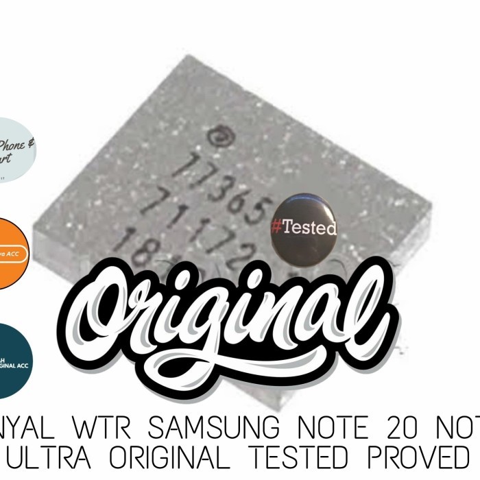 IC SINYAL WTR SAMSUNG NOTE 20 SAMSUNG NOTE 20 ULTRA ORIGINAL TESTED