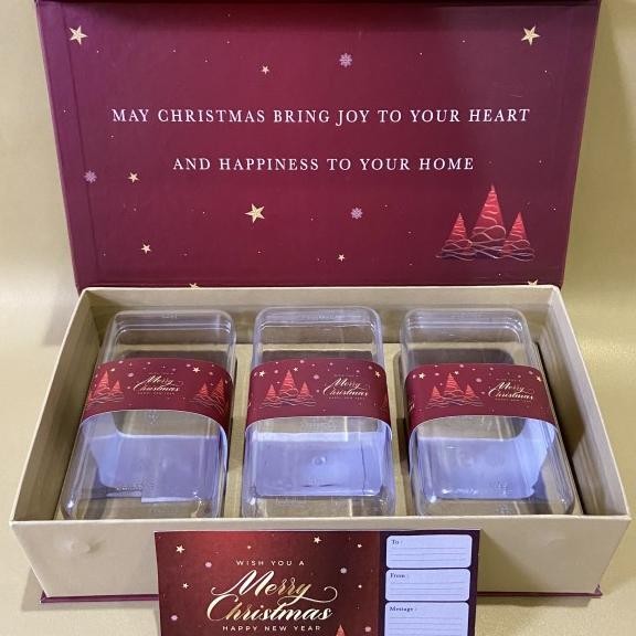 Box Natal / Hardbox Christmas / Kotak Kue Kering / Hampers Natal