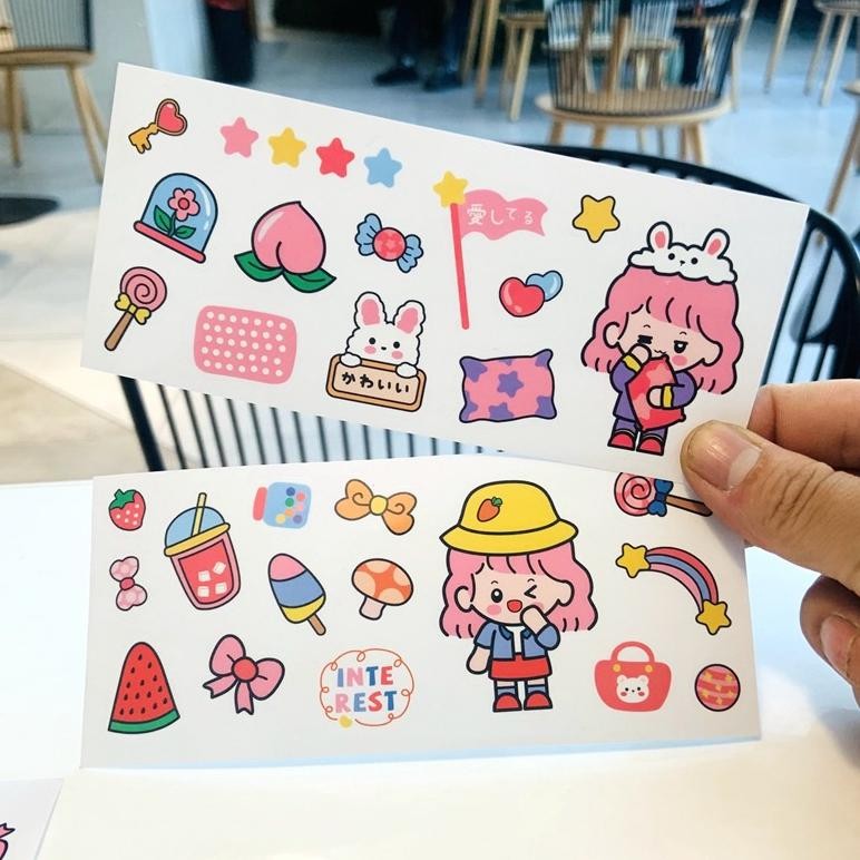 

STIKER AESTHETIC BOTOL MINUM MOTIF KARTUN JAPAN/ STICKER AESTHETIC SERBAGUNA baru