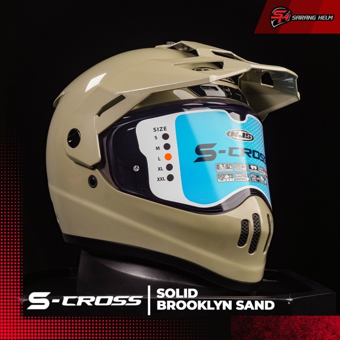 NJS S-Cross Solid - Helm Full Face