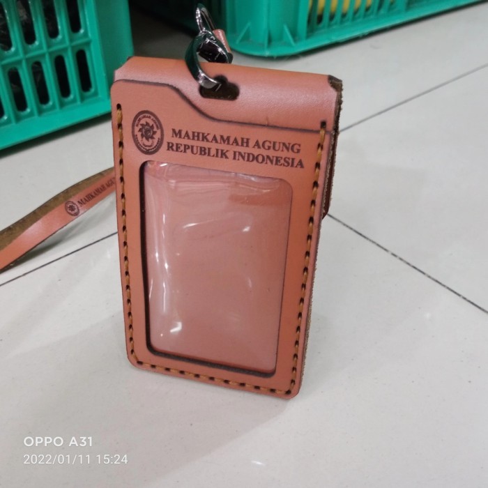 

Terlaris holder id card mahkamah agung kulit asli model baru SALE