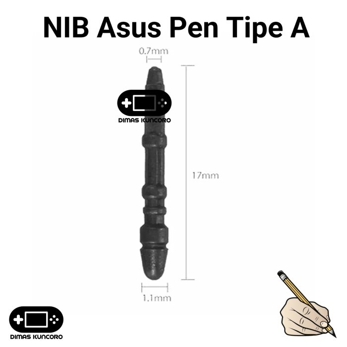 

Terlaris NIB Asus Pen Tipe A nibs active stylus sa200h sa201h replacement SALE