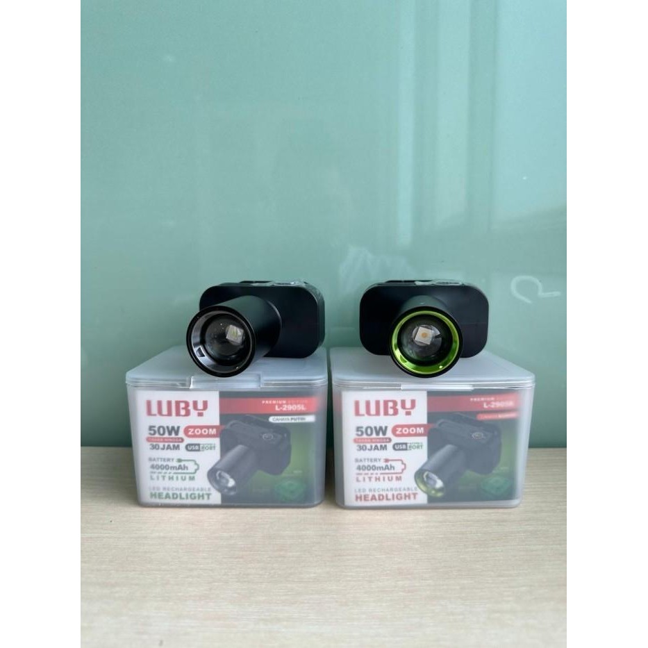 Senter Kepala Zoom Luby / Headlamp Zoom Luby L2905/2905/L-2905