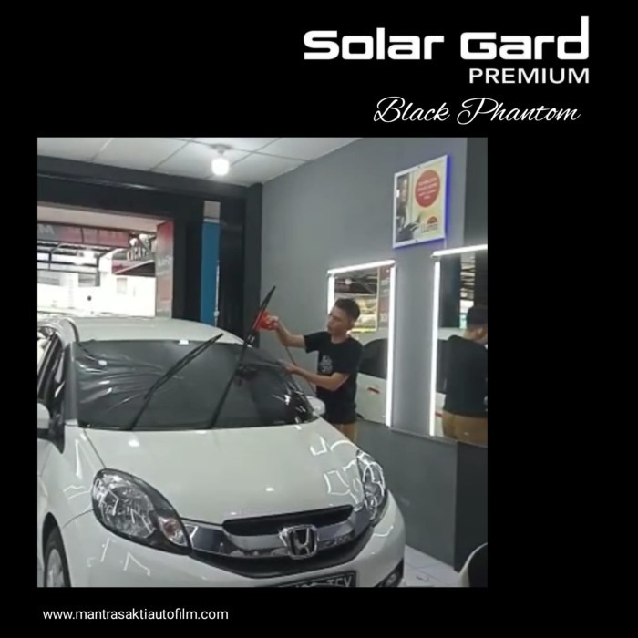 solar gard black phantom kaca film original
