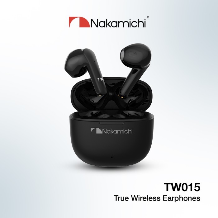 Nakamichi Tw015 True Wireless Earphone Bluetooth Gaming Tws Hd Black