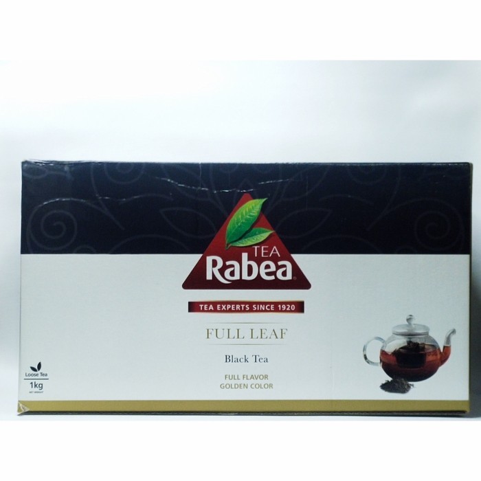 

Teh Rabea Bubuk isi 1 KG Rabea Tea Powder Full Leaf Black Tea Impor