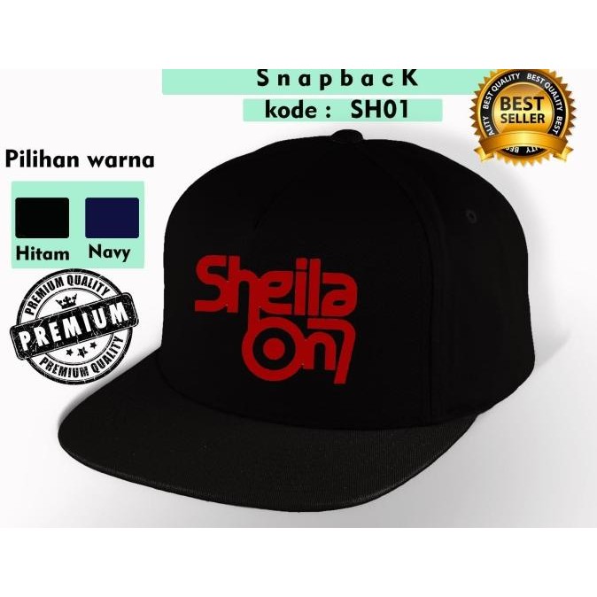 TOPI SNAPBACK Topi sheila on 7-snapback sheila gank premium distro se03