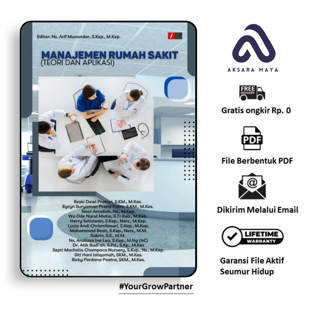 

1686. Manajemen Rumah Sakit (Teori dan Aplikasi) (Ns