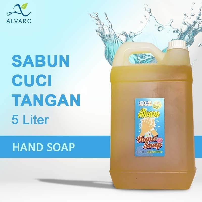 Alvaro Sabun Cuci Tangan Cair 5Liter [Jrg]