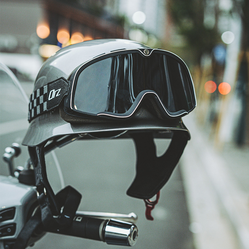 Helm Retro Sepeda Motor Perang Dunia II Helm Baja Gaya Jerman ABS Cruising |1jJ0fiSb|