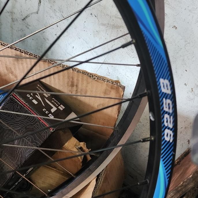 [ Sonlo ] Rims Velg 26 Araya 925B 32 Hole Sepasang Velg Disk Double Wall