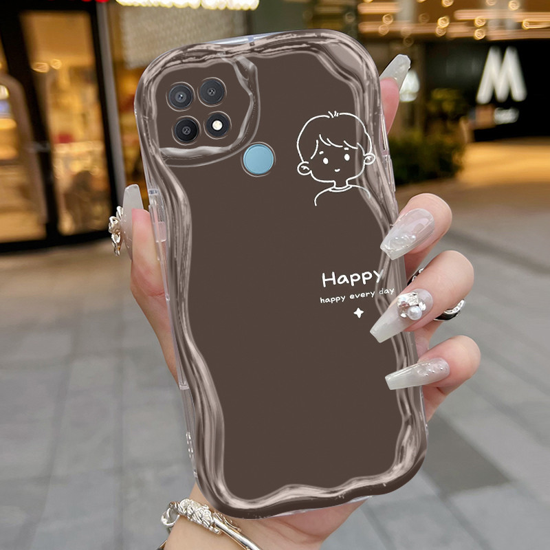 Casing Hp Untuk OPPO A15 A15s A35 Case Casing HP Kesing anak laki-laki Softcase trendi baru yang lem