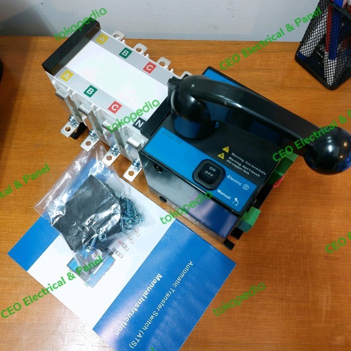 Terpopuler Ats Larkin 4P 100A Lts4-G Atys Automatic /Pln Genset /Ohm Saklar /Cos