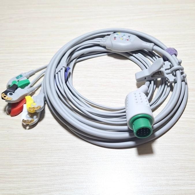 [ Mgd ] Kabel Ecg 12 Pin 5 Lead Pinch