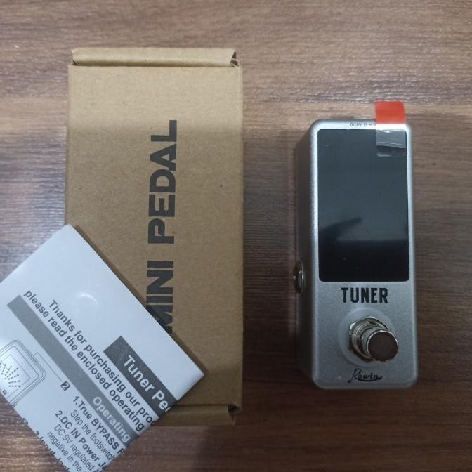 Guitar Gitar Effect Efek Rowin Tuner Pedal Mooer Tuner Clone