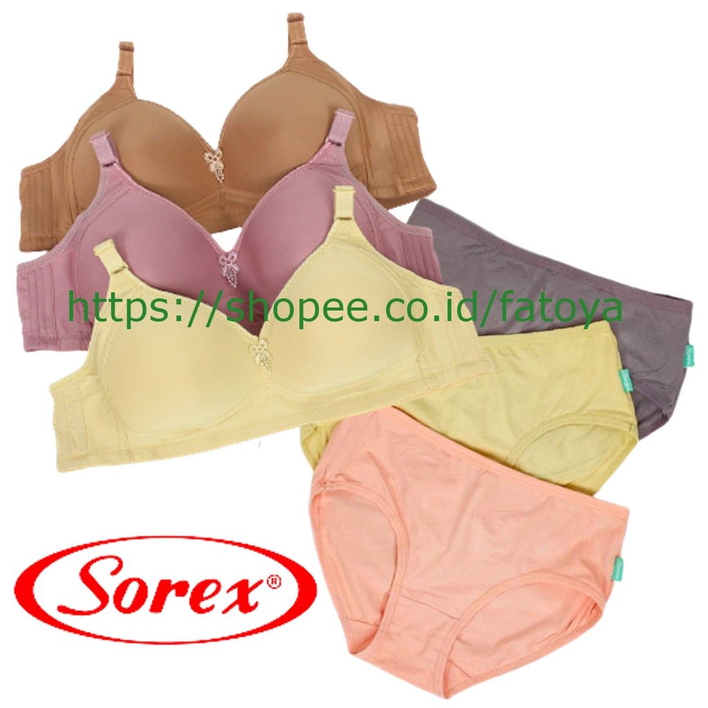 Set Bra Dan Cd Stelan Kotang Terbaru 2024 Kutang Celanadalam Cewek 10.10 Liner Panty Busa Kutanh Tan