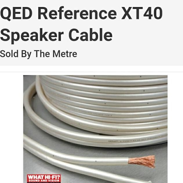 readyyy... kabel speaker qed rerence xt40