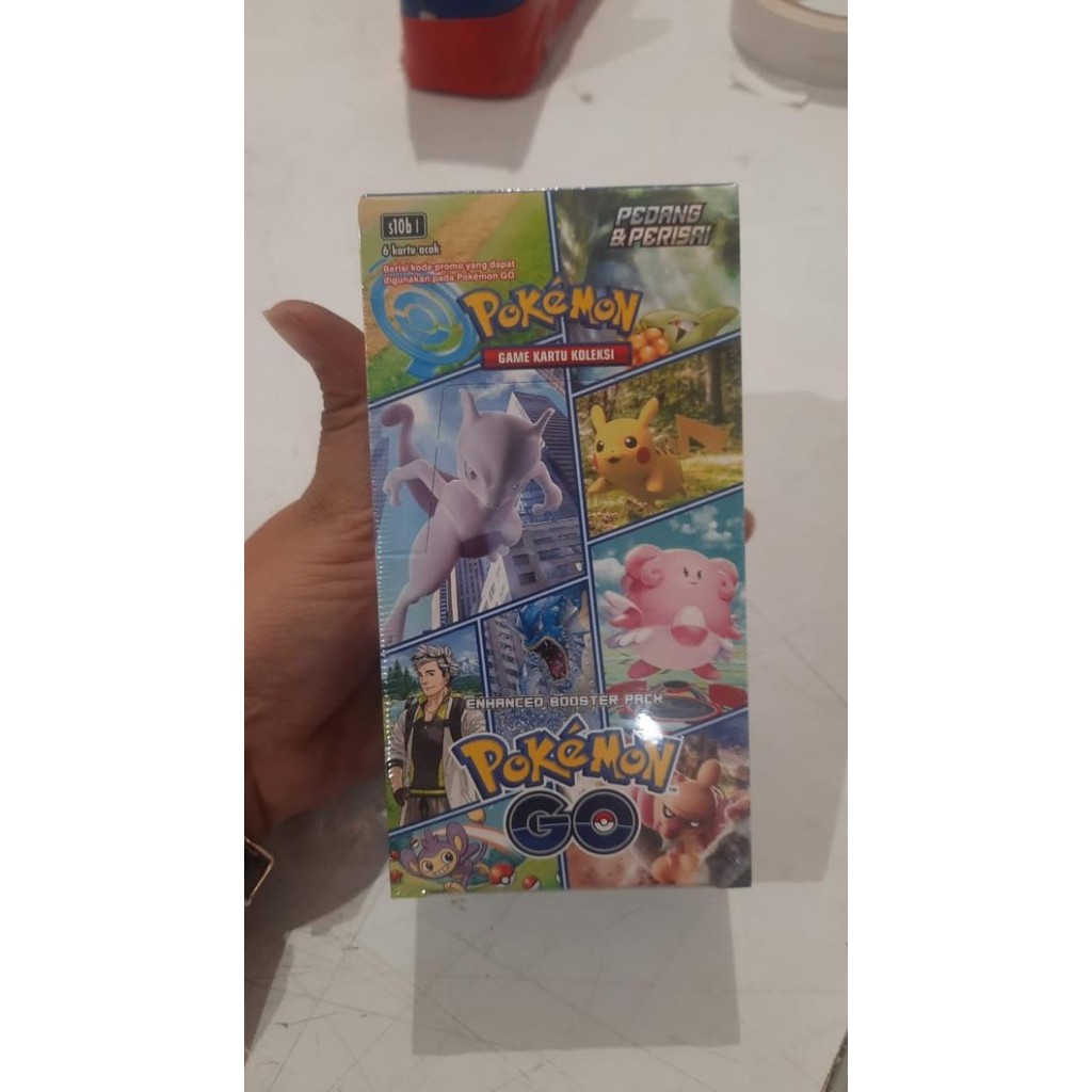 Kartu Pokemon Tcg Indonesia Enhanced Pokemon Go S10B Booster Pack [ Tonylo ]