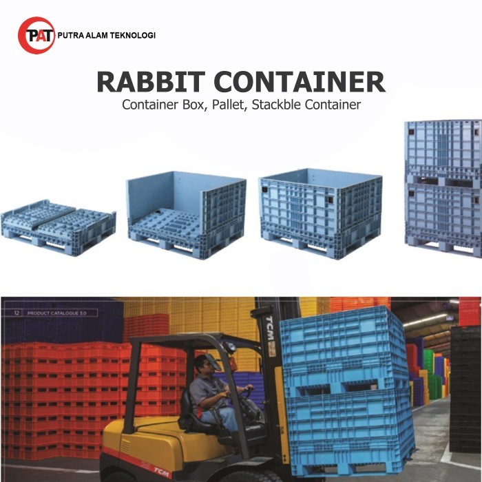

promo! Rabbit Pallet Plastik NPS-1211