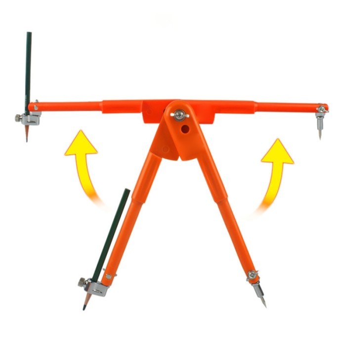 

promo! 25/40cm Professional Geometry Drafting Carpenter Pen Compasses