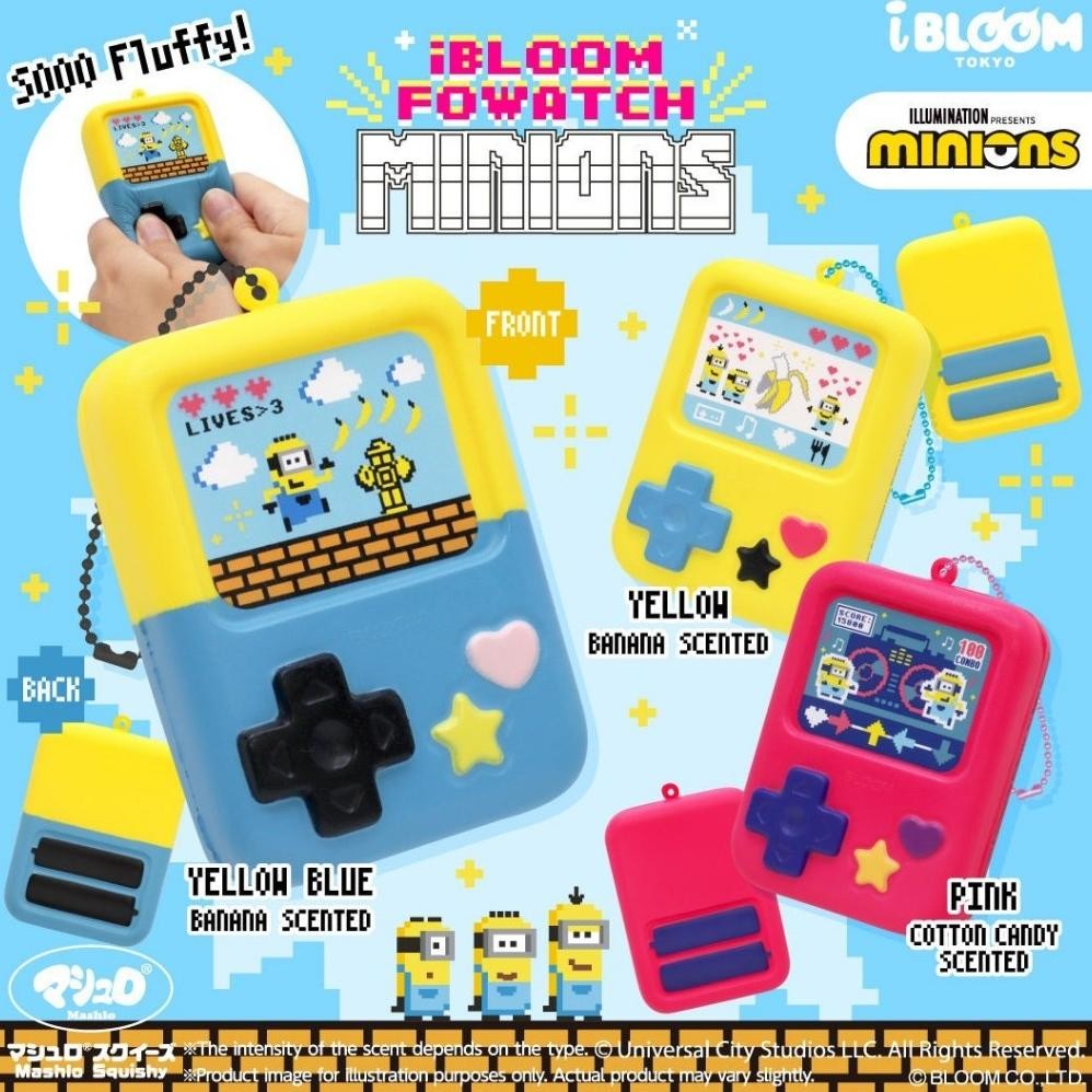 [LARIS] Squishy Licensed Ibloom Minion Fowatch Limited Japan Slow Rising