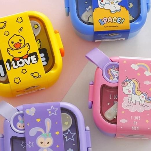 Kotak Makan Tedemei/Lunch Box Tedemei/Tempat Makan Mpasi