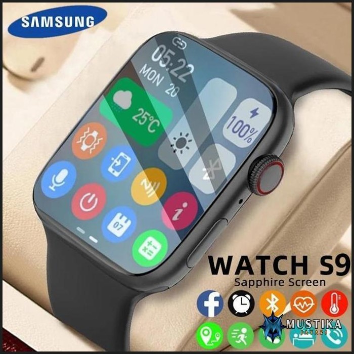 Produk Ready [COD] ORI Samsung Smartwatch Watch 9 Jam Pintar Olahraga Bluetooth