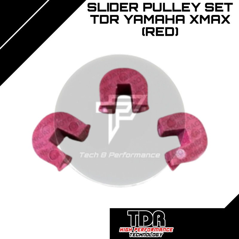 Slider Pulley Set TDR Yamaha Xmax (Red)