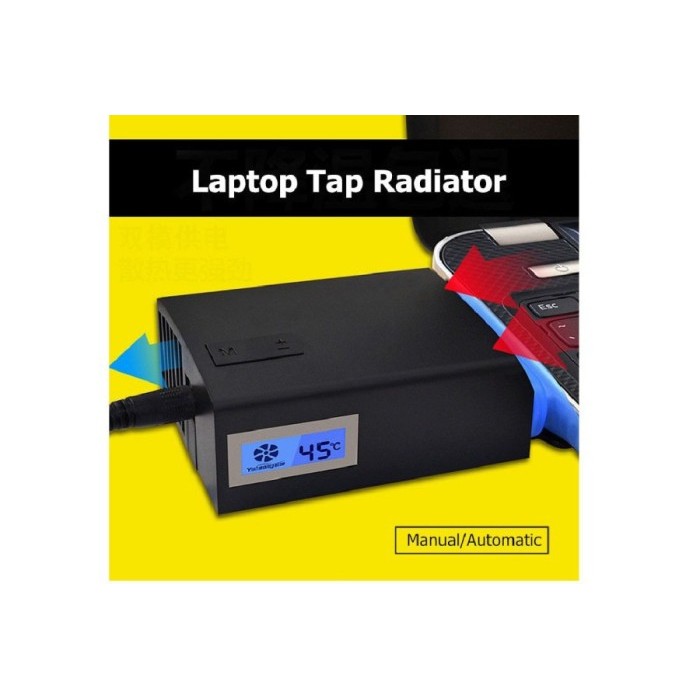 Unik Exhaust Vacuum Cooler Laptop Cpu Fan - Original Box