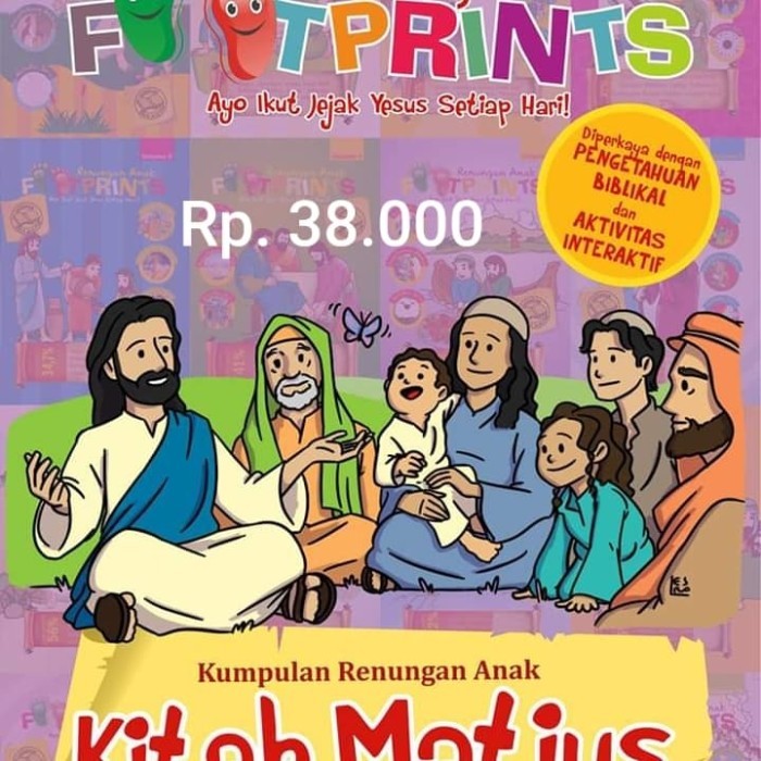 

New - Buku Renungan Anak Injil " Matius & Lukas