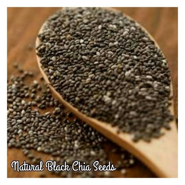 

Natural Black Chia Seeds 500 Gram