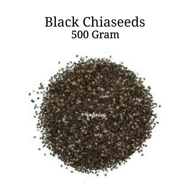 

ORGANIC BLACK CHIA SEEDS 500 GRAM (CERTIFIED)