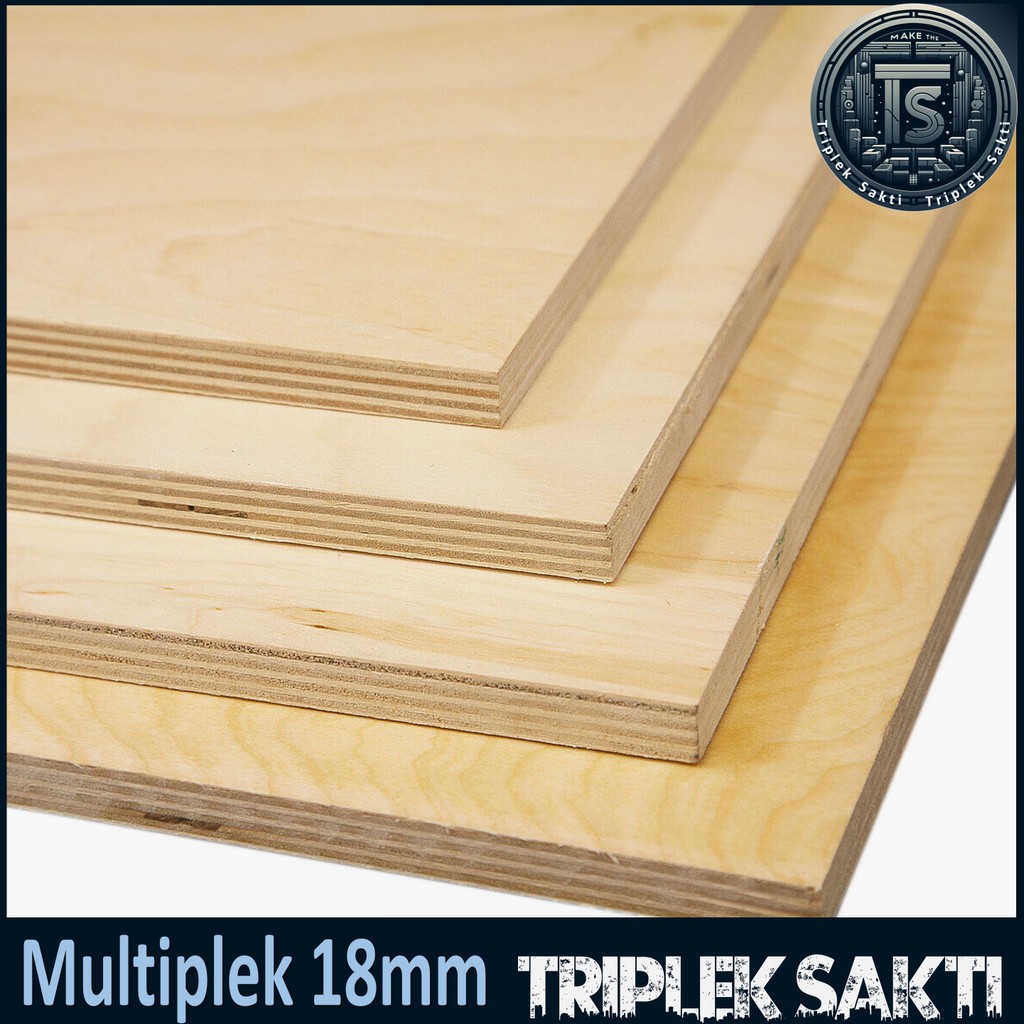 Triplek 18mm 10x230 cm | ISI 2 LEMBAR | Multiplek 18 mm 10 x 230 cm