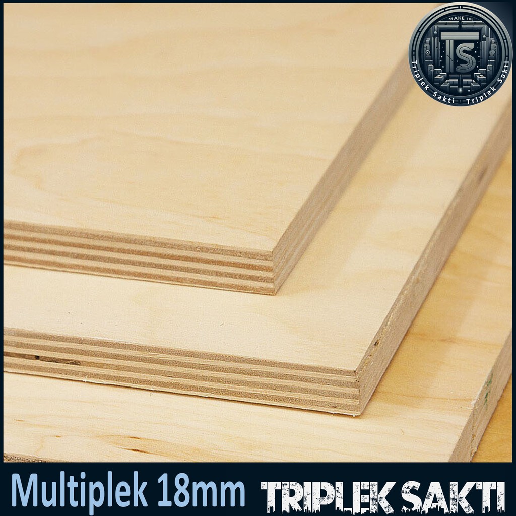 Triplek 18mm 10x220 cm | ISI 2 LEMBAR | Multiplek 18 mm 10 x 220 cm