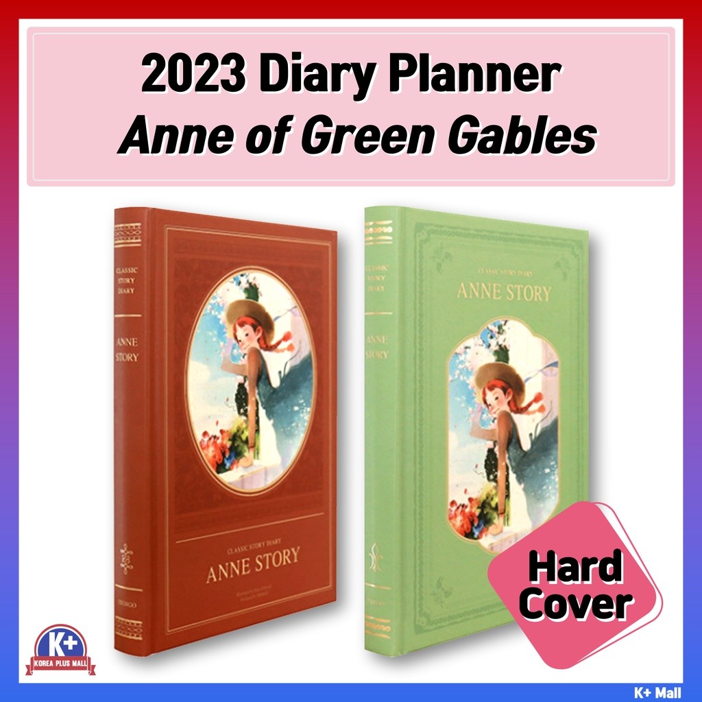 

❣️Stok Siap❣️Perencana Buku Harian 2023 Anne of Green Gables/ Buku Catatan Alat Tulis Korea Penjadwal/ Sampul keras |iDvbm16p|