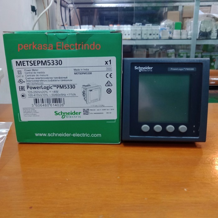 Terlaris Pm 5330 Power Meter Power Logic Metsepm5330 Pm5330 Schneider Electric