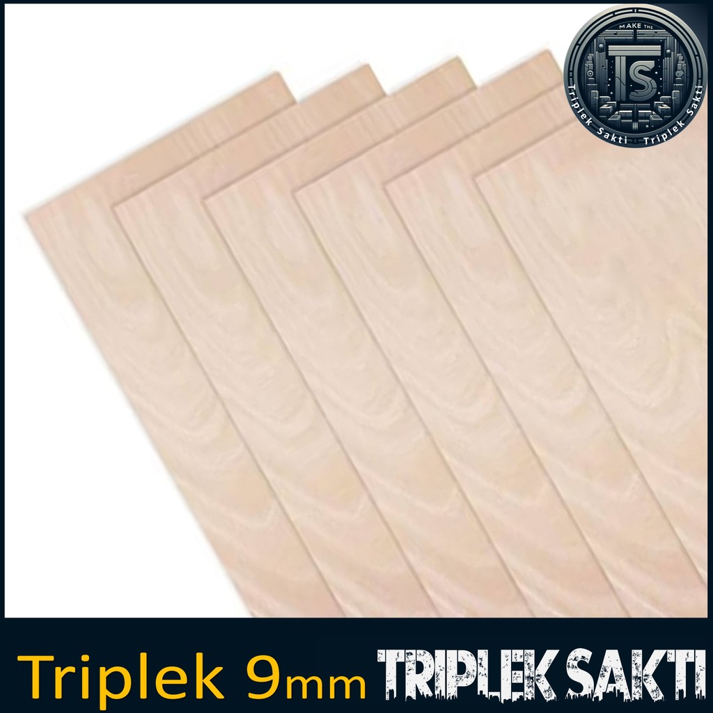 Triplek 9mm 40x240 cm | ISI 2 LEMBAR | Multiplek 9 mm 40 x 240 cm