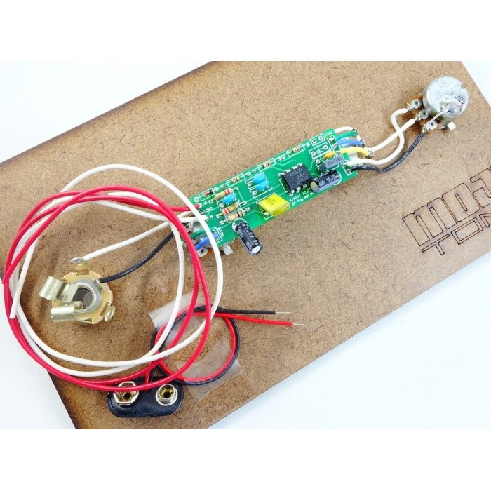 Mojotone Music Man Clone 2-Band Bass Preamp 3 Knob Pre-Wired Kit