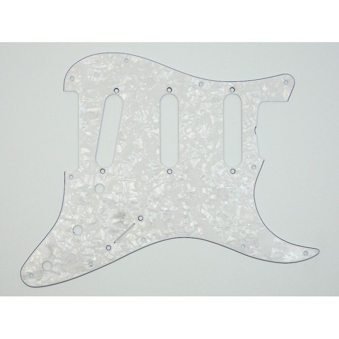 Fender Stratocaster Vintage 60s Pickguard White Pearl S-S-S 0991342000