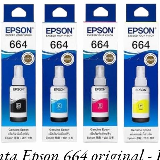 

1Set Tinta Epson 664 For Printer L100/L120/L200/200/L220/310