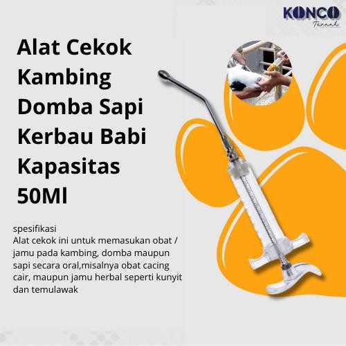 

Alat Cekok Loloh Untuk Kambing Domba Sapi Babi 50Ml Murah Berkualitas Hewan