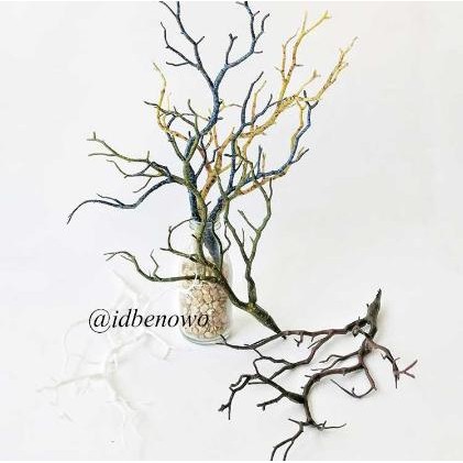 Sale Ranting Kering Plastik Artificial Kayu Dekorasi Pohon Ruang Tamu Kamar