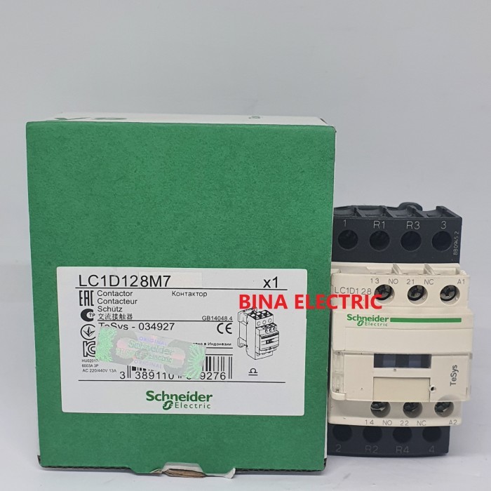 Kontaktor / Contactor Schneider LC1D128 LC1D128M7 4P 25A Original