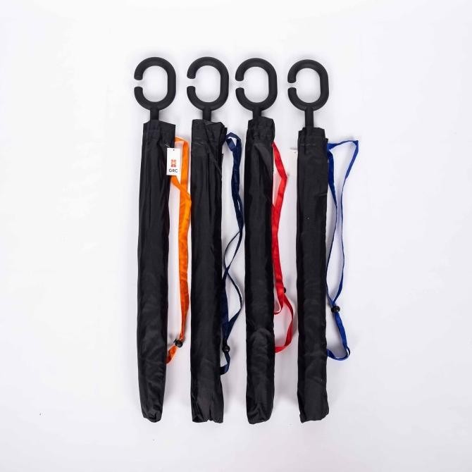 nap Payung mobil / payung terbalik / kazbrella / warna dalam / hitam luar