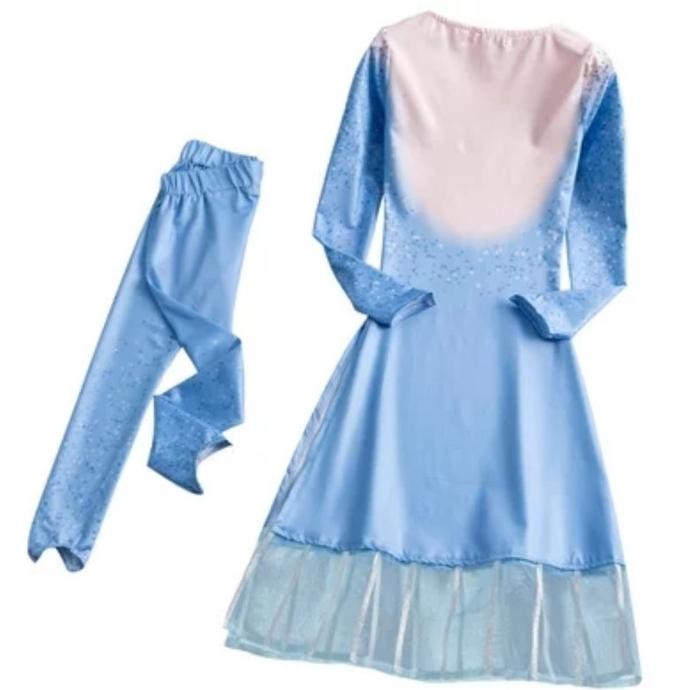 SDF Frozen 2 elsa costume inner set kostum elsa frozen2 baju anak TERLARIS