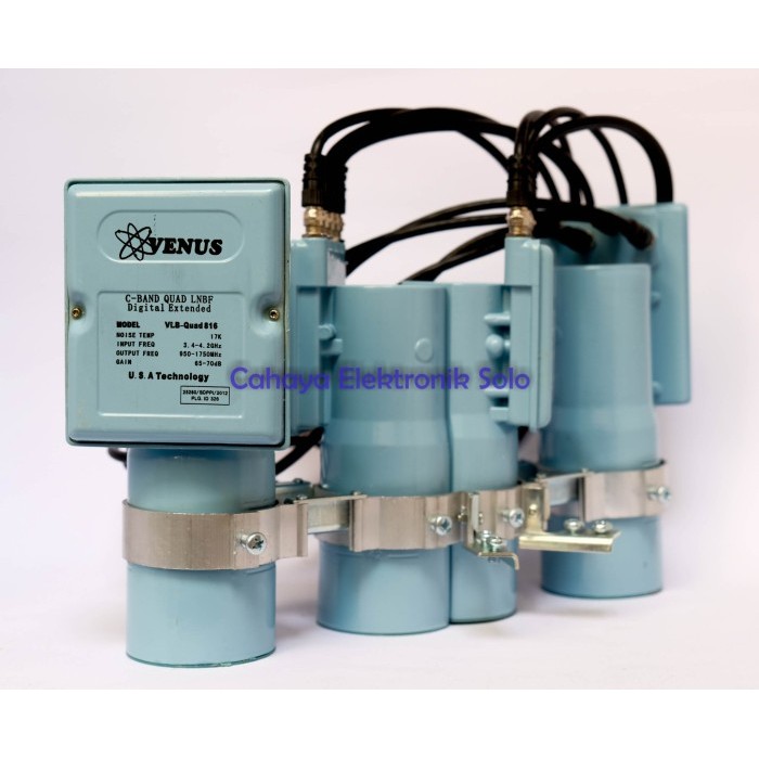 Toko Bakia -- LNB Venus 7480 4 LNB 4 Receiver